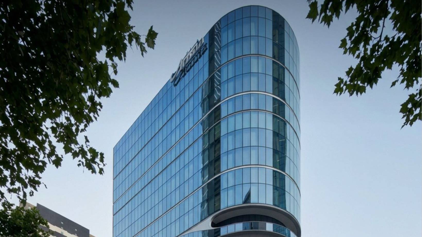 Glass façade