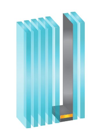 Armoured glass